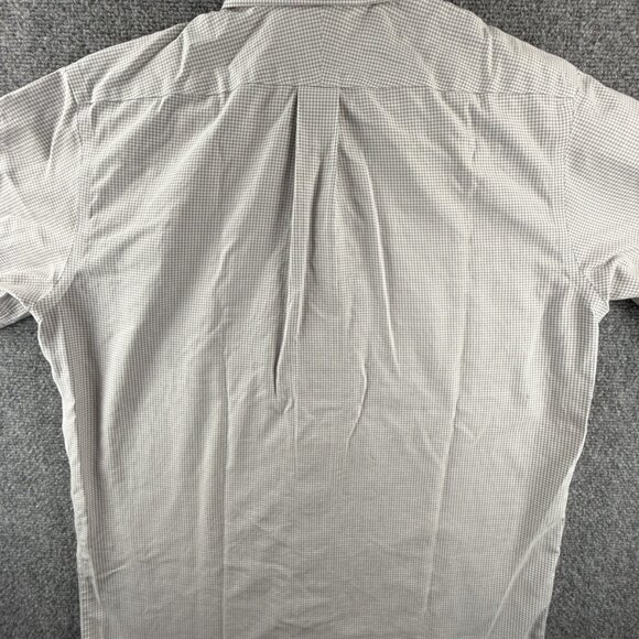 Brooks Brothers Gray 15.5 2/3 Non-Iron Check Cotton Button Up Shirt Men Adult - Picture 12 of 15